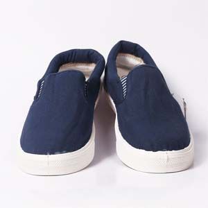 Giày Vải Bảo Hộ Màu Đen Slip On - GVA0020