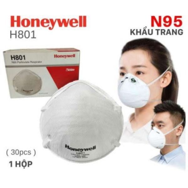 Khẩu Trang Lọc Bụi Và Kháng Khuẩn Tốt HONEYWELL H801 - BVH0039