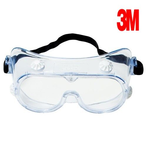 Kính Bảo Hộ 3M 334 Chống Hóa Chất Bảo Vệ Mắt - KBH113