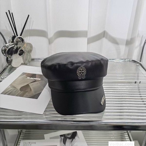 Mũ Kepi Chrome Hearts Làm Từ Da Cao Cấp – MKE0005