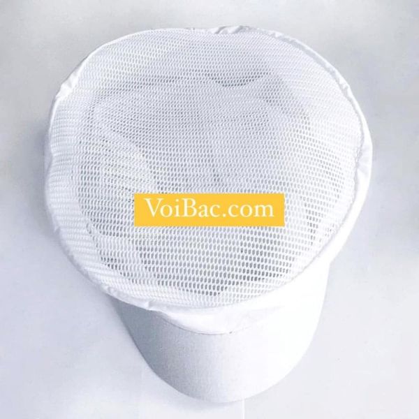 Nón Kết Nữ Đẹp Màu Trắng Có Phối Lưới - MLT0025
