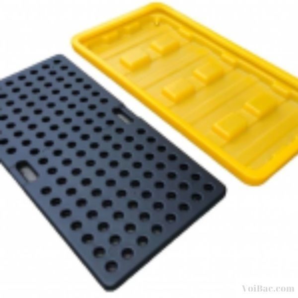 Pallet Chống Tràn Hóa Chất Loại 2 Phuy RWD102A - UCK0026