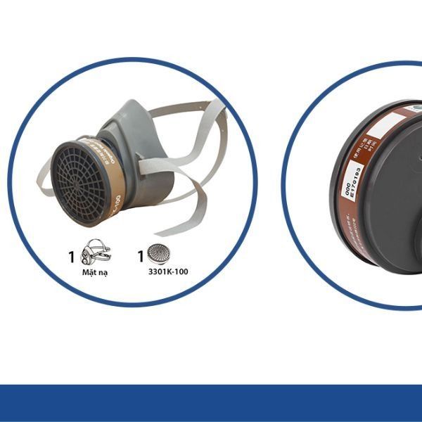 Phin Lọc Cho Mặt Nạ Dòng 1 Phin Lọc 3M 3301K-55 - MNA0007