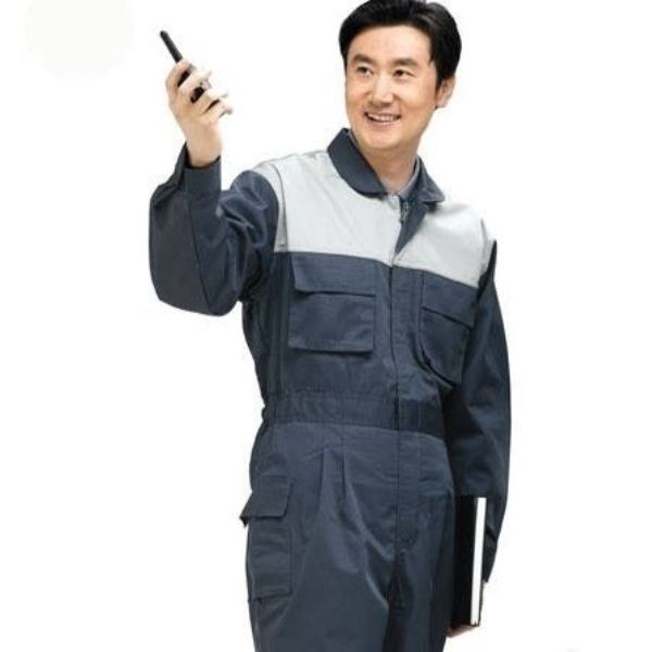 Quần Áo Bảo Hộ Cho Thợ Hàn Vải Bạt Có Phản Quang - QAK0019