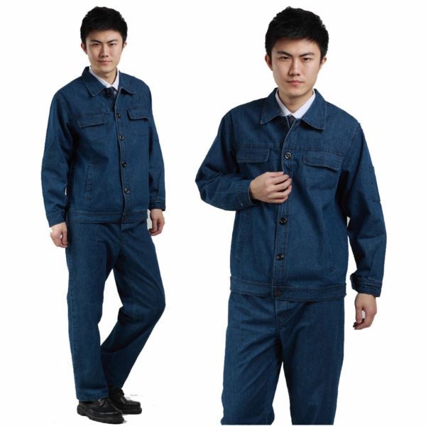 Quần Áo Bảo Hộ Lao Động Vải Jean Của Công Nhân Cơ Khí - DBH0001