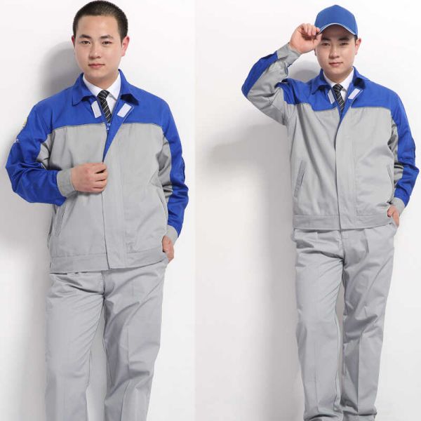 Quần Áo Đồng Phục Công Nhân Tay Dài Túi Chéo - DBH0003