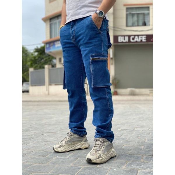 Quần Jean Nam Ống Rộng Cao Cấp Cho Công Nhân - QBH0006