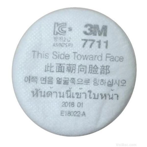 Tấm Lọc Bụi 3M 7711 - BVH0106